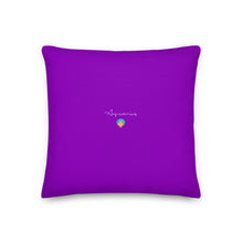 Load image into Gallery viewer, AQUARIUS Zodiac Pillow - Premium Pillow from The Wishful Fish - Just $29! Shop now at The Wishful Fish