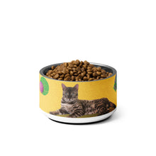 Load image into Gallery viewer, BENGAL CAT Pet Bowl - Premium Pet Bowl from The Wishful Fish - Just $37! Shop now at The Wishful Fish