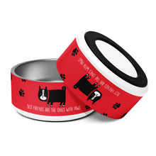 Load image into Gallery viewer, BEST FRIENDS... Pet Bowl - Premium Pet Bowl from The Wishful Fish - Just $37! Shop now at The Wishful Fish