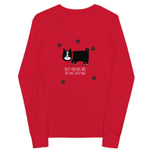 Load image into Gallery viewer, BEST FRIENDS Long Sleeve Shirt - Premium Long Sleeve Shirt from The Wishful Fish - Just $22! Shop now at The Wishful Fish