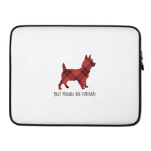 Load image into Gallery viewer, BEST FRIENDS Scotty Laptop Sleeve - Premium Laptop Sleeve from The Wishful Fish - Just $29! Shop now at The Wishful Fish