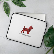 Load image into Gallery viewer, BEST FRIENDS Scotty Laptop Sleeve - Premium Laptop Sleeve from The Wishful Fish - Just $29! Shop now at The Wishful Fish