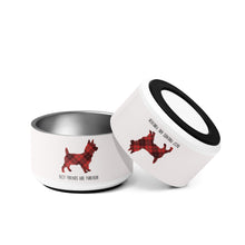 Load image into Gallery viewer, BEST FRIENDS Scotty Pet Bowl - Premium Pet Bowl from The Wishful Fish - Just $37! Shop now at The Wishful Fish