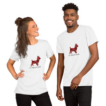 Load image into Gallery viewer, BEST FRIENDS Scotty Unisex T Shirt - Premium T Shirt from The Wishful Fish - Just $28! Shop now at The Wishful Fish
