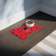 Load image into Gallery viewer, BEST FRIENDS with Paws Pet Bowl Mat - Premium Pet Bowl Mat from The Wishful Fish - Just $28! Shop now at The Wishful Fish