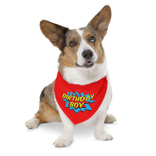 Load image into Gallery viewer, BIRTHDAY BOY Pet Bandana - Premium Pet Bandana from The Wishful Fish - Just $22! Shop now at The Wishful Fish