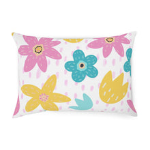 Load image into Gallery viewer, BOHO FLOWERS Throw Pillow - Premium Throw Pillow from The Wishful Fish - Just $22! Shop now at The Wishful Fish