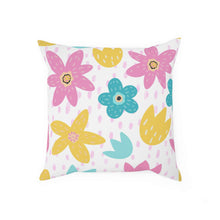 Load image into Gallery viewer, BOHO FLOWERS Throw Pillow - Premium Throw Pillow from The Wishful Fish - Just $22! Shop now at The Wishful Fish