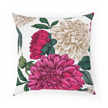 Load image into Gallery viewer, BOTANICAL FLOWERS Throw Pillow - Premium Throw Pillow from The Wishful Fish - Just $22! Shop now at The Wishful Fish
