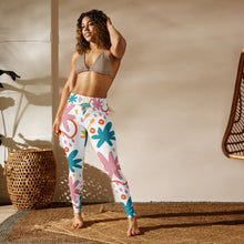 Load image into Gallery viewer, BOTANICAL High Waisted Yoga Leggings - Premium Yoga Leggings from The Wishful Fish - Just $36! Shop now at The Wishful Fish