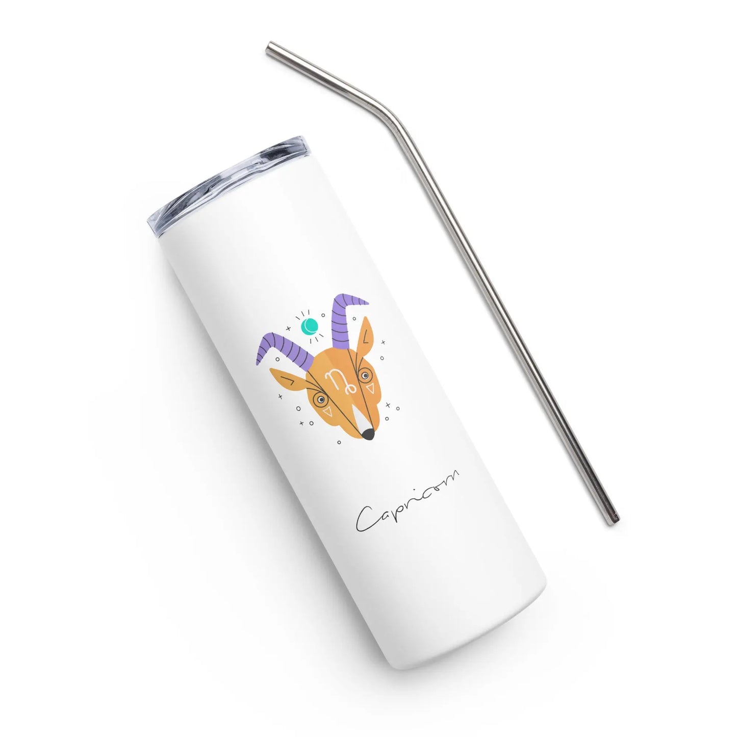 CAPRICORN Zodiac Tumbler - Premium Tumbler from The Wishful Fish - Just $28! Shop now at The Wishful Fish