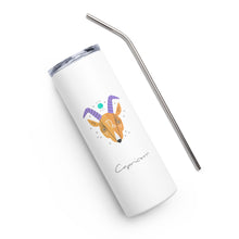 Load image into Gallery viewer, CAPRICORN Zodiac Tumbler - Premium Tumbler from The Wishful Fish - Just $28! Shop now at The Wishful Fish