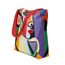 Load image into Gallery viewer, CHIC LADY Tote Bag - Premium Tote Bag from The Wishful Fish - Just $38! Shop now at The Wishful Fish