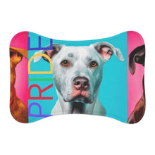 Load image into Gallery viewer, COLORFUL PRIDE Pet Bowl Mat - Premium Pet Bowl Mat from The Wishful Fish - Just $28! Shop now at The Wishful Fish