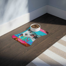 Load image into Gallery viewer, COLORFUL PRIDE Pet Bowl Mat - Premium Pet Bowl Mat from The Wishful Fish - Just $28! Shop now at The Wishful Fish