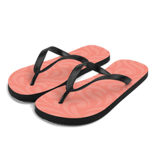 Load image into Gallery viewer, CORAL SWIRL Flip Flops - Premium Flip Flops from The Wishful Fish - Just $21! Shop now at The Wishful Fish