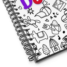 Load image into Gallery viewer, DOODLE Spiral Notebook - Premium Spiral Notebook from The Wishful Fish - Just $18! Shop now at The Wishful Fish