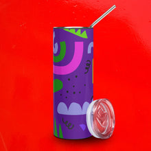 Load image into Gallery viewer, DOODLE ALL DAY Stumbler Tumbler  - Premium Stainless Steel Tumbler from The Wishful Fish - Just $29! Shop now at The Wishful Fish