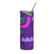 Load image into Gallery viewer, DOODLE ALL DAY Stumbler Tumbler  - Premium Stainless Steel Tumbler from The Wishful Fish - Just $29! Shop now at The Wishful Fish