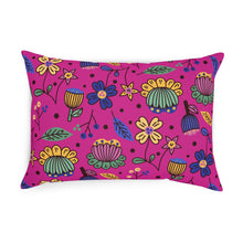 Load image into Gallery viewer, FIELD FLOWERS Throw Pillow - Premium Throw Pillow from The Wishful Fish - Just $22! Shop now at The Wishful Fish