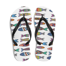 Load image into Gallery viewer, FISHY FUN Flip Flops - Premium Flip Flops from The Wishful Fish - Just $21! Shop now at The Wishful Fish