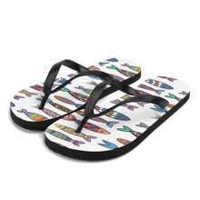 Load image into Gallery viewer, FISHY FUN Flip Flops - Premium Flip Flops from The Wishful Fish - Just $21! Shop now at The Wishful Fish