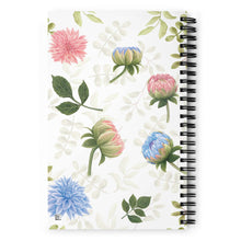 Load image into Gallery viewer, FLORAL Spiral Notebook - Premium Spiral Notebook from The Wishful Fish - Just $18! Shop now at The Wishful Fish