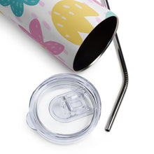 Load image into Gallery viewer, FUN FLOWERS Stumbler Tumbler - Premium Tumbler from The Wishful Fish - Just $28.50! Shop now at The Wishful Fish
