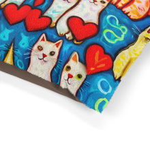 Load image into Gallery viewer, FURRY FRIENDS Cat Pillow Bed - Premium Pillow Bed from The Wishful Fish - Just $46! Shop now at The Wishful Fish