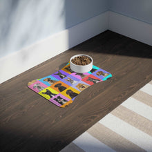 Load image into Gallery viewer, FURRY FRIENDS Pet Bowl Mat - Premium Pet Bowl Mat from The Wishful Fish - Just $28! Shop now at The Wishful Fish