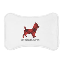Load image into Gallery viewer, BEST FRIENDS Scotty Pet Bowl Mat - Premium Pet Bowl Mat from The Wishful Fish - Just $28! Shop now at The Wishful Fish