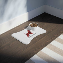 Load image into Gallery viewer, BEST FRIENDS Scotty Pet Bowl Mat - Premium Pet Bowl Mat from The Wishful Fish - Just $28! Shop now at The Wishful Fish