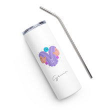 Load image into Gallery viewer, GEMINI Zodiac Tumbler - Premium Tumbler from The Wishful Fish - Just $28! Shop now at The Wishful Fish