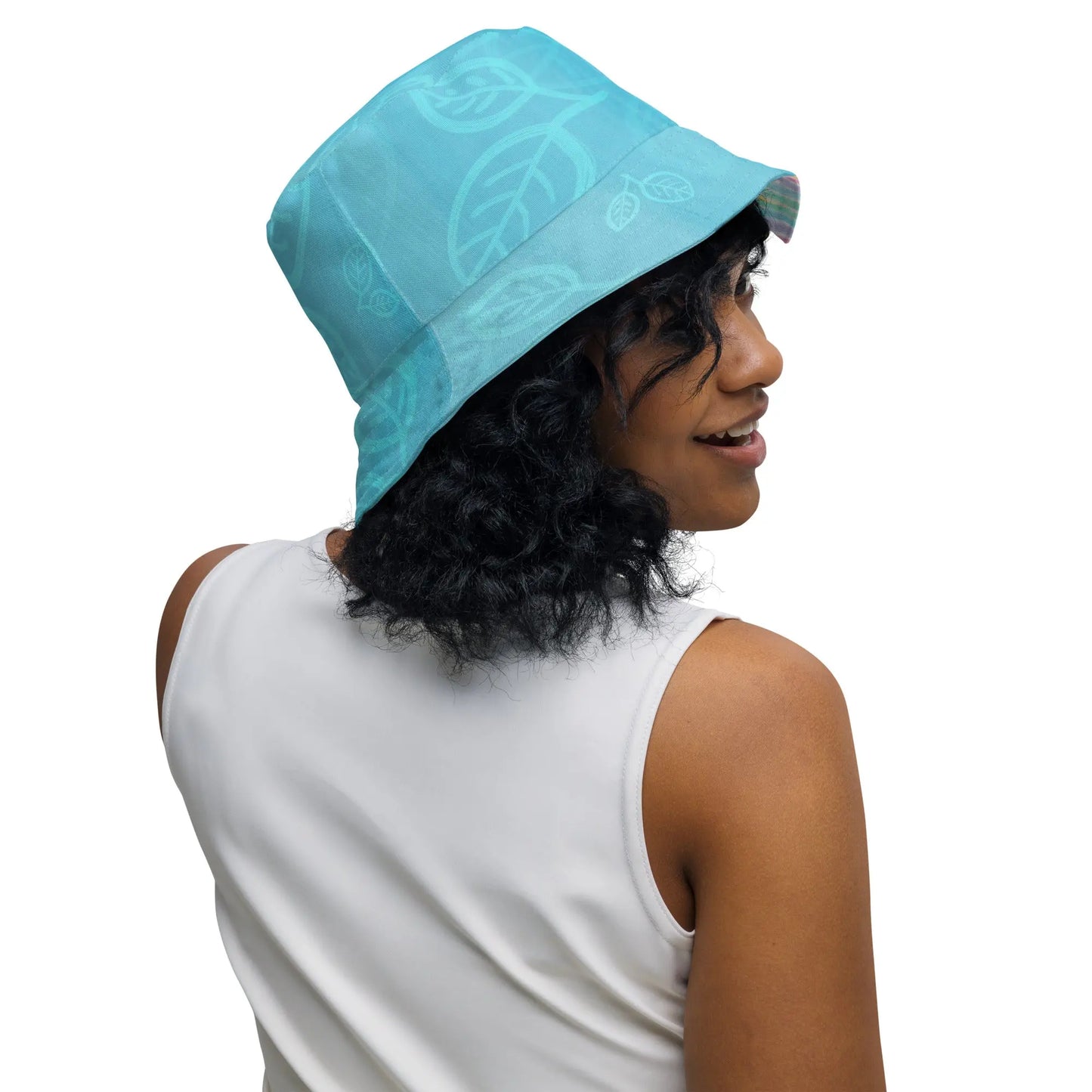 HEARTS TIE DYE Reversible Bucket Hat - Premium Bucket Hat from The Wishful Fish - Just $28! Shop now at The Wishful Fish