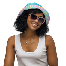 Load image into Gallery viewer, HEARTS TIE DYE Reversible Bucket Hat - Premium Bucket Hat from The Wishful Fish - Just $28! Shop now at The Wishful Fish