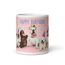 Load image into Gallery viewer, Happy Birthday Dog Mug - Premium Mug from The Wishful Fish - Just $20! Shop now at The Wishful Fish