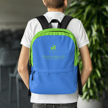Load image into Gallery viewer, I CAUGHT THE BRASS RING Backpack - Premium Backpack from The Wishful Fish - Just $48! Shop now at The Wishful Fish