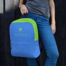 Load image into Gallery viewer, I CAUGHT THE BRASS RING Backpack - Premium Backpack from The Wishful Fish - Just $48! Shop now at The Wishful Fish
