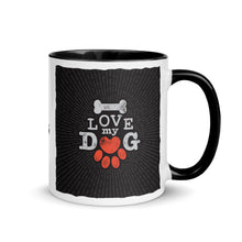 Load image into Gallery viewer, I LOVE MY DOG Mug - Premium Mug from The Wishful Fish - Just $20! Shop now at The Wishful Fish