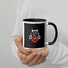 Load image into Gallery viewer, I LOVE MY DOG Mug - Premium Mug from The Wishful Fish - Just $20! Shop now at The Wishful Fish