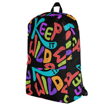 Load image into Gallery viewer, KEEP IT WILD Backpack - Premium Backpack from The Wishful Fish - Just $49! Shop now at The Wishful Fish