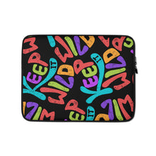 Load image into Gallery viewer, KEEP IT WILD Laptop Sleeve - Premium Laptop Sleeve from The Wishful Fish - Just $34! Shop now at The Wishful Fish