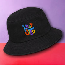 Load image into Gallery viewer, KEEP IT WILD Bucket Hat - Premium Bucket Hat from The Wishful Fish - Just $29! Shop now at The Wishful Fish