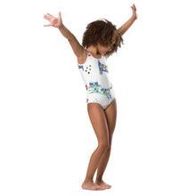 Load image into Gallery viewer, KITTY KAT Girls Swimsuit - Premium Girls Swim Suit from The Wishful Fish - Just $28! Shop now at The Wishful Fish