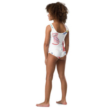 Load image into Gallery viewer, KITTY KAT Girls Swimsuit - Premium Girls Swim Suit from The Wishful Fish - Just $28! Shop now at The Wishful Fish