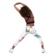 Load image into Gallery viewer, Kitty Kat Kids Leggings - Premium Kids Leggings from The Wishful Fish - Just $26! Shop now at The Wishful Fish