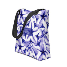 Load image into Gallery viewer, MAKE A WISH ON A STARFISH Tote Bag - Premium Tote Bag from The Wishful Fish - Just $38! Shop now at The Wishful Fish