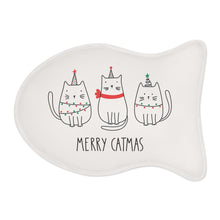 Load image into Gallery viewer, MERRY CATMAS Pet Bowl Mat - Premium Pet Bowl Mat from The Wishful Fish - Just $28! Shop now at The Wishful Fish