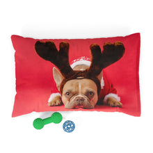 Load image into Gallery viewer, Merry Christmas Dog Pillow Bed - Premium Pillow Bed from The Wishful Fish - Just $46! Shop now at The Wishful Fish