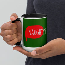 Load image into Gallery viewer, NAUGHTY? or NICE? Christmas Mug - Premium Mugs from The Wishful Fish - Just $20! Shop now at The Wishful Fish